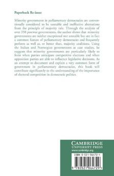 Minority Government and Majority Rule