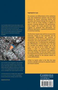 Evolution and Differentiation of the Continental Crust