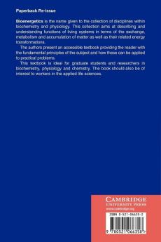 Bioenergetics