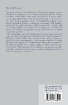 Handbook of Phycological Methods