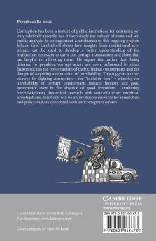 The Institutional Economics of Corruption and Reform