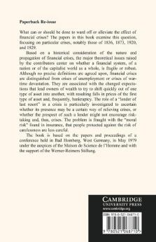 Financial Crises