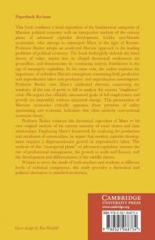 Marxian Political Economy