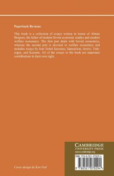 Economic Welfare and the Economics of Soviet Socialism