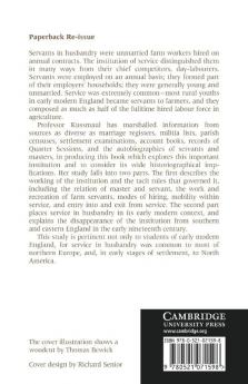 Servants in Husbandry in Early Modern England
