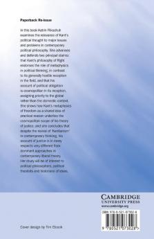 Kant and Modern Political Philosophy