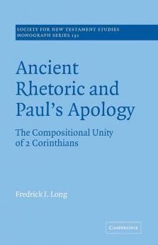 Ancient Rhetoric and Paul's Apology