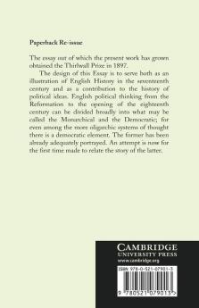 English Democratic Ideas in the Seventeenth Century