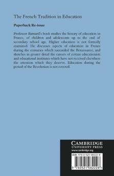 The French Tradition in Education
