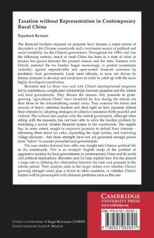 Taxation Without Representation in Contemporary Rural China