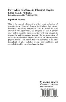 Cavendish Problems in Classical Physics