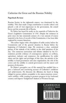 Catherine the Great and the Russian Nobilty
