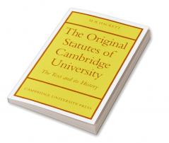 The Orignal Statutes of Cambridge University