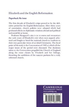 Elizabeth and the English Reformation