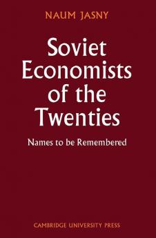 Soviet Economists of the Twenties