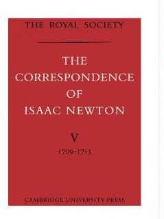The Correspondence of Isaac Newton