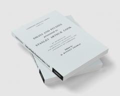 Essays and Studies Presented to Stanley Arthur Cook