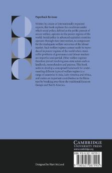 Insecurity and Welfare Regimes in Asia Africa and Latin America