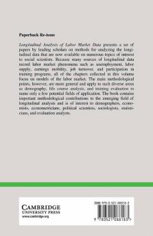Longitudinal Analysis of Labor Market Data