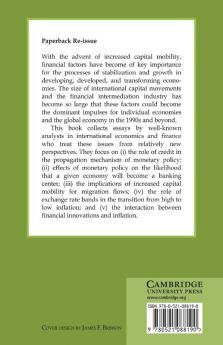 Financial Factors in Economic Stabilization and Growth