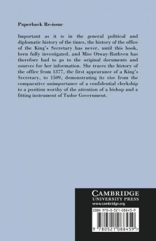 The King's Secretary and the Signet Office in the XV Century