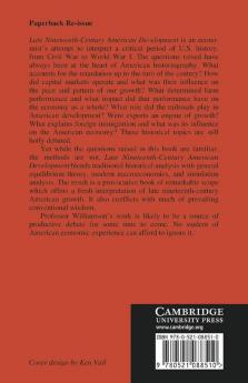 Late Nineteenth-Century American Development