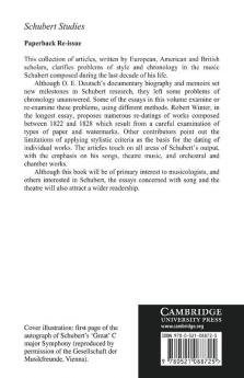 Schubert Studies