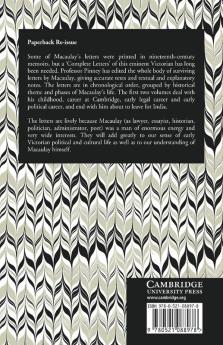 The Letters of Thomas Babington Macaulay