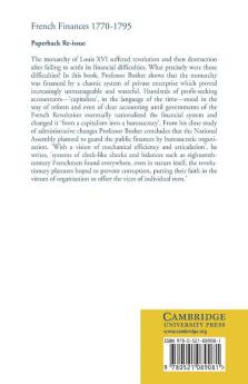 French Finances 1770 1795