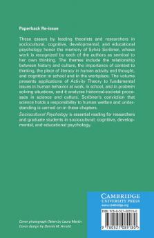 Sociocultural Psychology