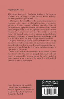 Music in European Thought 1851 1912