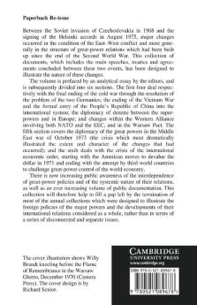 The End of the Post-War Era