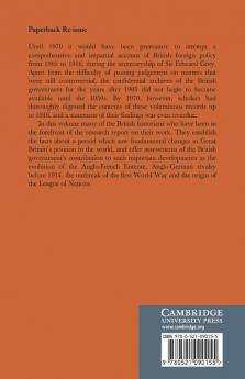 British Foreigh Policy Under Sir Edward Grey