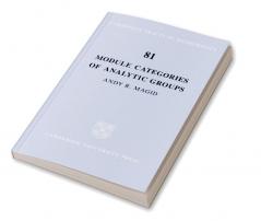 Module Categories of Analytic Groups
