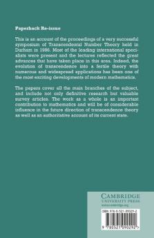 New Advances in Transcendence Theory