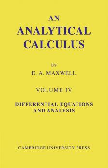 An Analytical Calculus