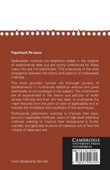 Topics in Applied Multivariate Analysis