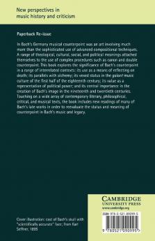Bach and the Meanings of Counterpoint