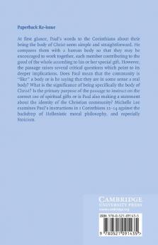 Paul the Stoics and the Body of Christ