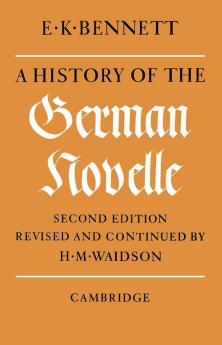 A History of the German Novelle