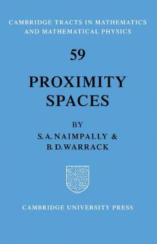 Proximity Spaces