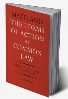The Forms of Action at Common Law