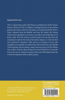 Money and the Rise of the Modern Papacy