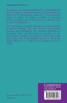 Dimension Theory of General Spaces