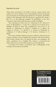 The Background of the New Testament and Its Eschatology