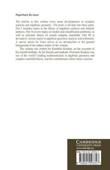Complex Analysis and Algebraic Geometry