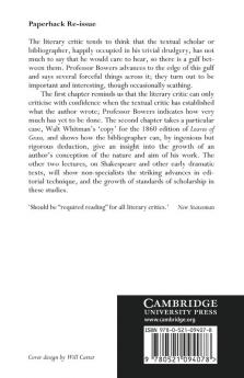 Textual and Literary Criticism