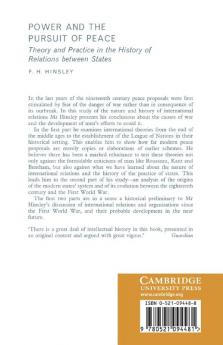 Power and the Pursuit of Peace