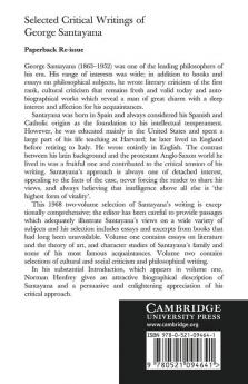 Selected Critical Writings Vol 2