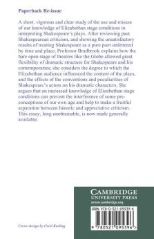 Elizabethan Stage Conditions
